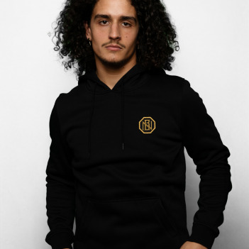 Sweat à capuche pour homme Noir NO BLESS