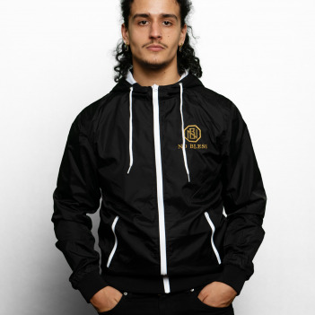 Veste à capuche Noir/Blanc NO BLESS